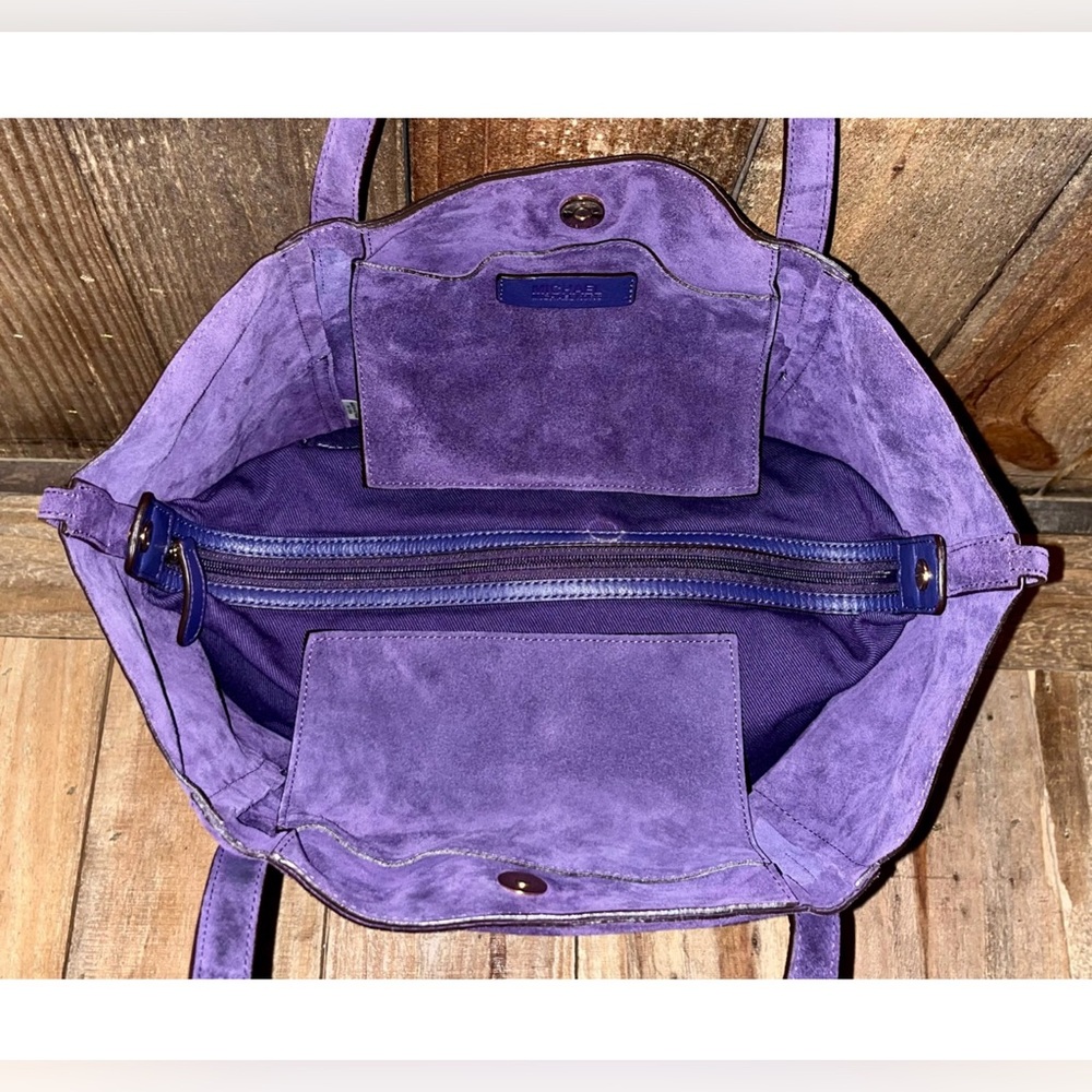 MICHAEL Michael Kors Purple Shoulder Bag - Picture 9 of 16